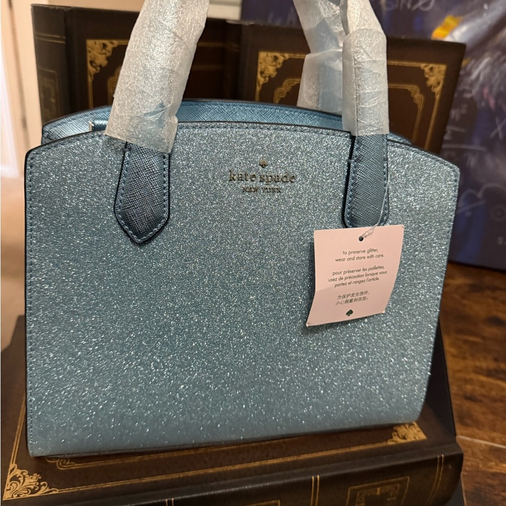 Kate Spade Sparkling Blue Satchel